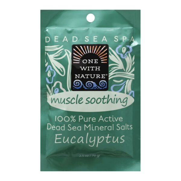 100% Pure Active Dead Sea Minerals Salts Muscle Soothing Eucalyptus