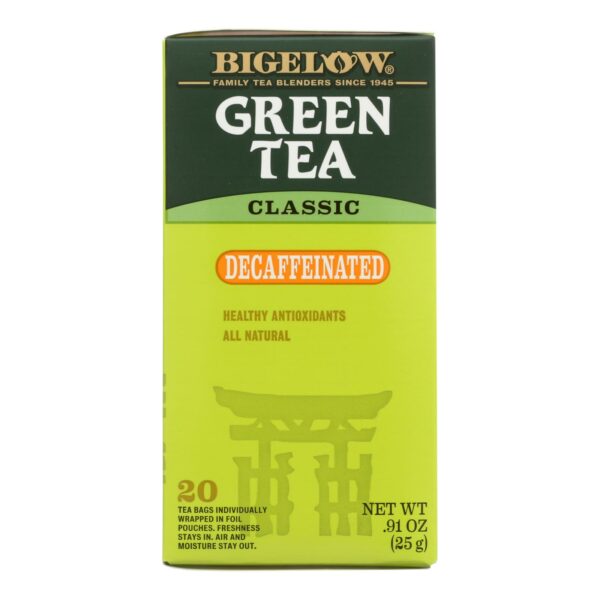 Green Tea Classic Decaffeinated 20 Tea Bags
