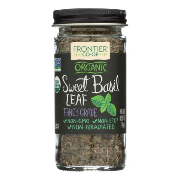 Organic Sweet Basil Bottle