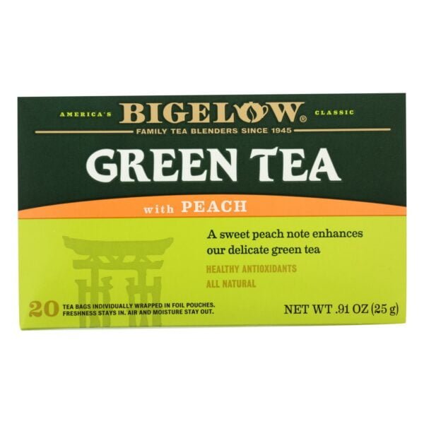 Green Tea With Peach 20 Tea Bags