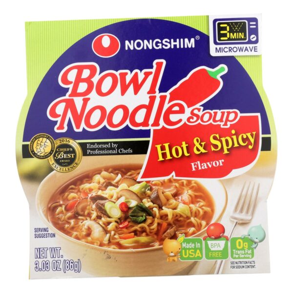 Soup Bowl Noodle Hot Spicy
