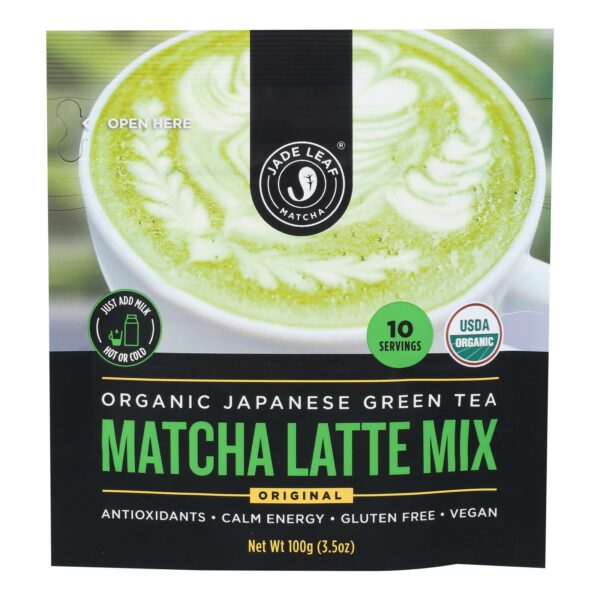 Organic Cafe Style Sweetened Matcha Latte Mix Original
