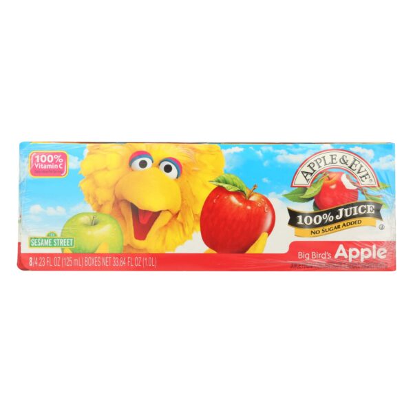 Sesame Street Big Bird Apple Juice 8 Pack