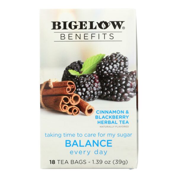 Benefits Cinnamon and Blackberry Herbal Tea 18 Bags