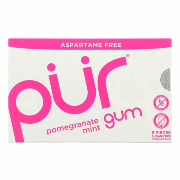 Aspartame Free Gum Pomegranate Mint