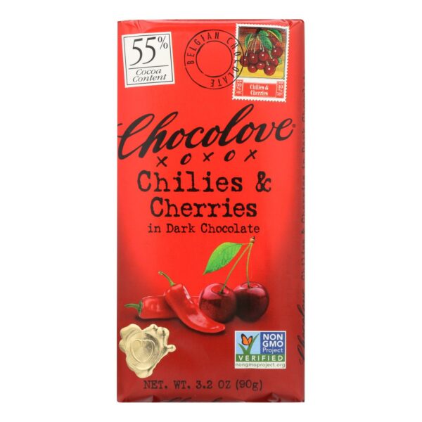 Chilies & Cherries in Dark Chocolate