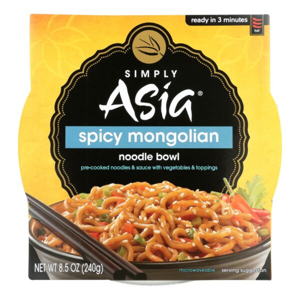 Spicy Mongolian Noodle Bowl