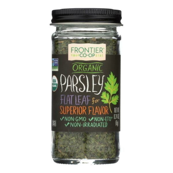 Organic Parsley Bottle