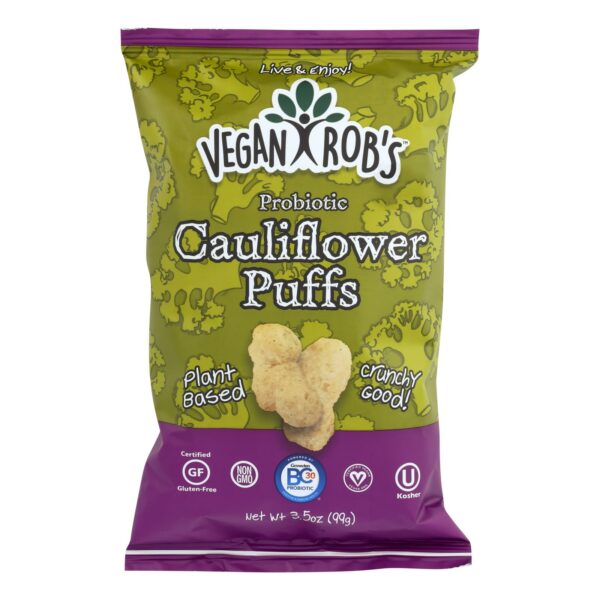 Probiotic Cauliflower Puffs
