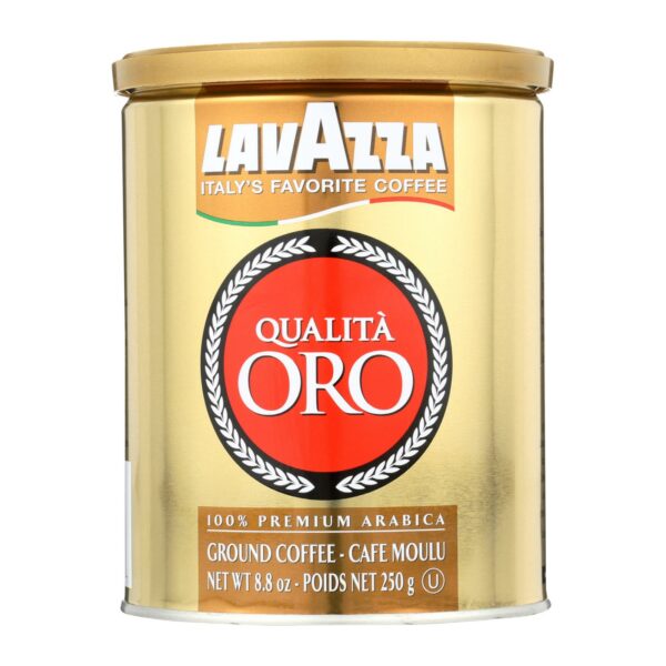 Qualita Oro Roasted Ground Coffee Can