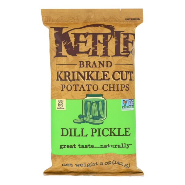 Dill Pickle Krinkle Cut Potato Chips