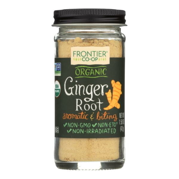 Organic Ginger Root Ground Bottle