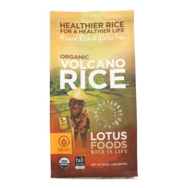 Rice Volcano Brown and Red Heirloom Rices