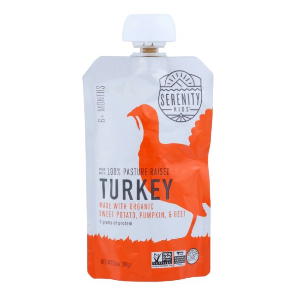 Pasture Raised Turkey With Organic Pumpkin & Beets Baby Food
