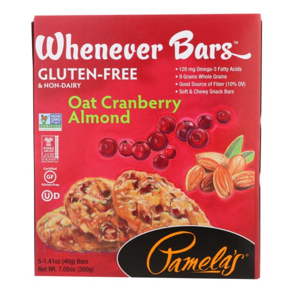 Whenever Bars Oat Cranberry Almond