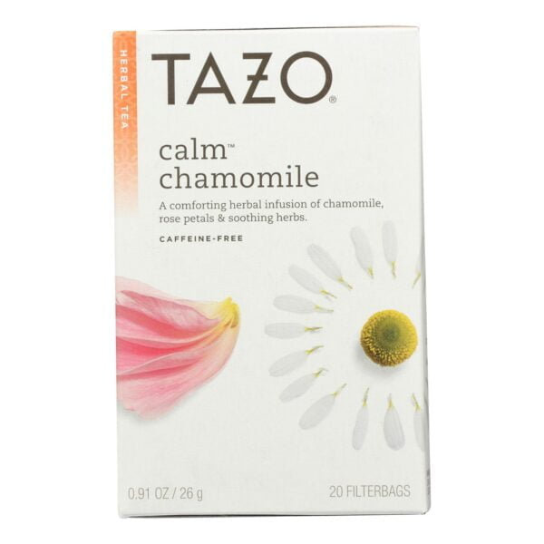 Herbal Tea Calm Chamomile Caffeine-Free 20 Tea Bags