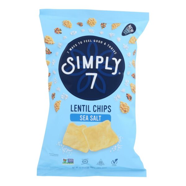 Lentil Chips Sea Salt Just A Pinch