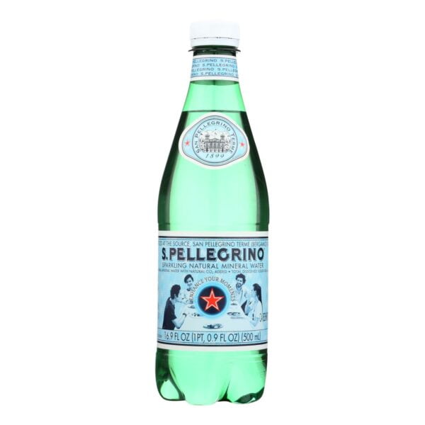 Sparkling Mineral Water Plastic Bottle
