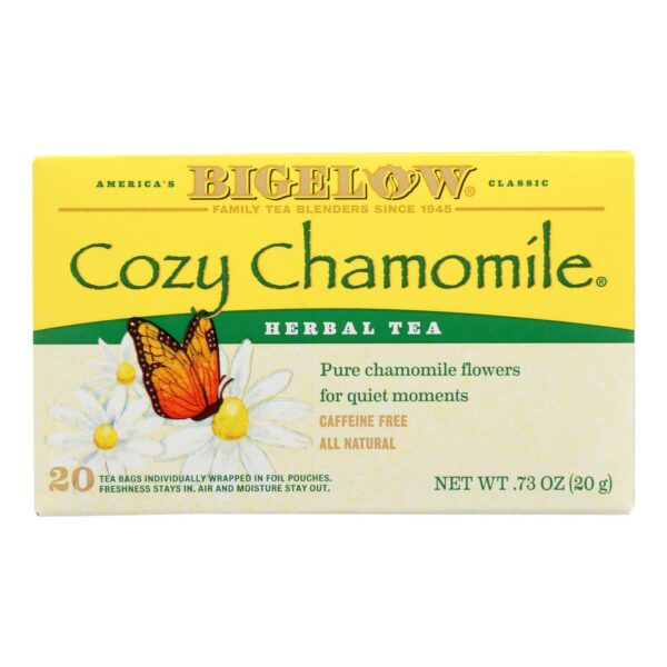 Herbal Tea Caffeine Free Cozy Chamomile