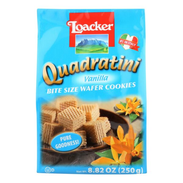 Quadratini Vanilla Wafer Cookies