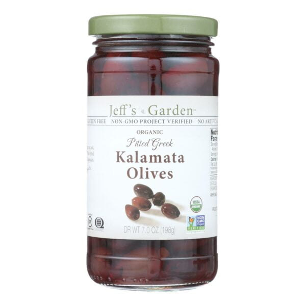 Organic Pitted Whole Greek Kalamata Olives