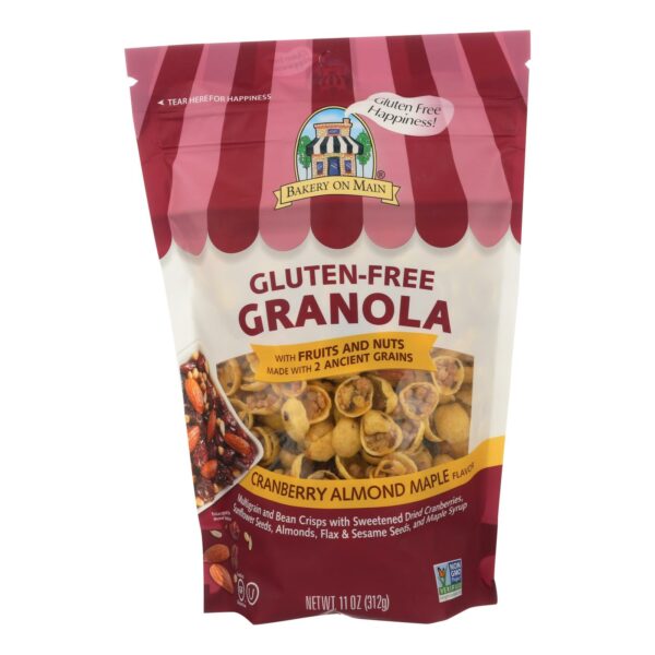 Gluten Free Granola Cranberry Almond Maple