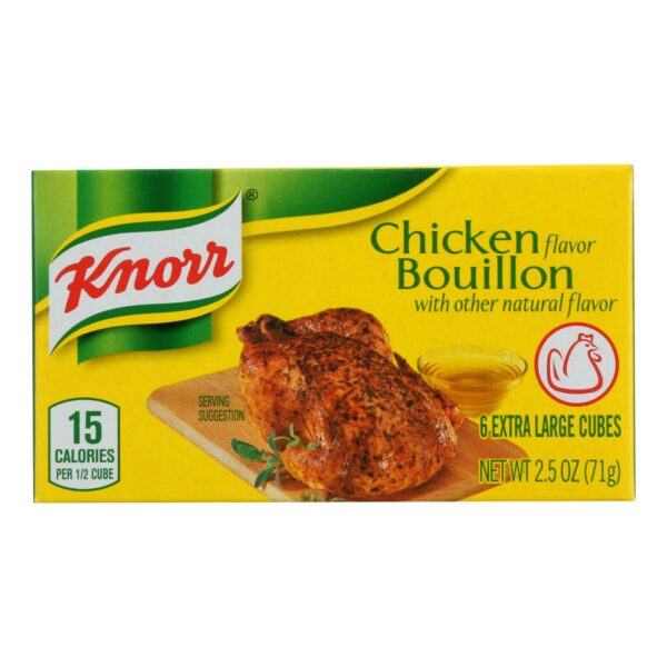 Chicken Flavored Bouillon 6 Extra Large Cubes