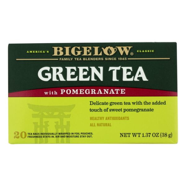 Green Tea With Pomegranate 20 Tea Bags