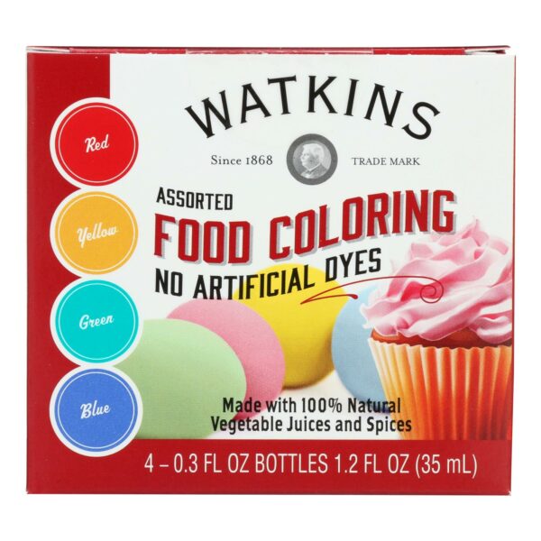 Food Coloring Assorted 4pk