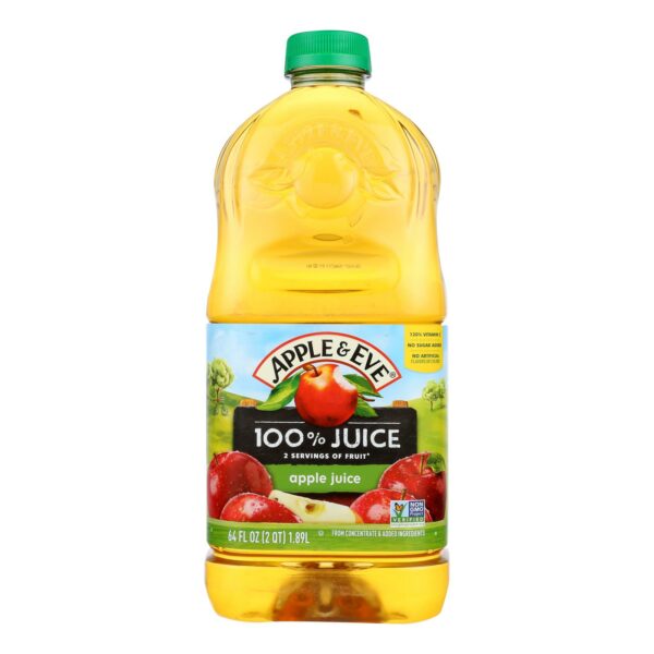 100% Apple Juice Clear