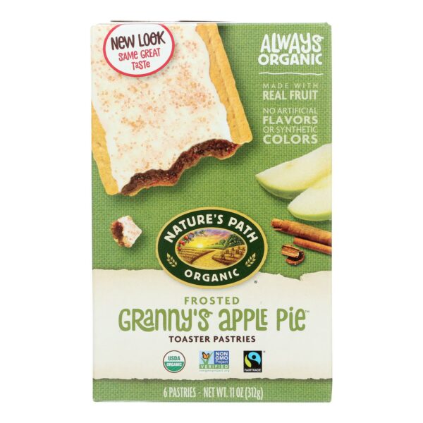 Organic Frosted Toaster Pastries Grannys Apple Pie