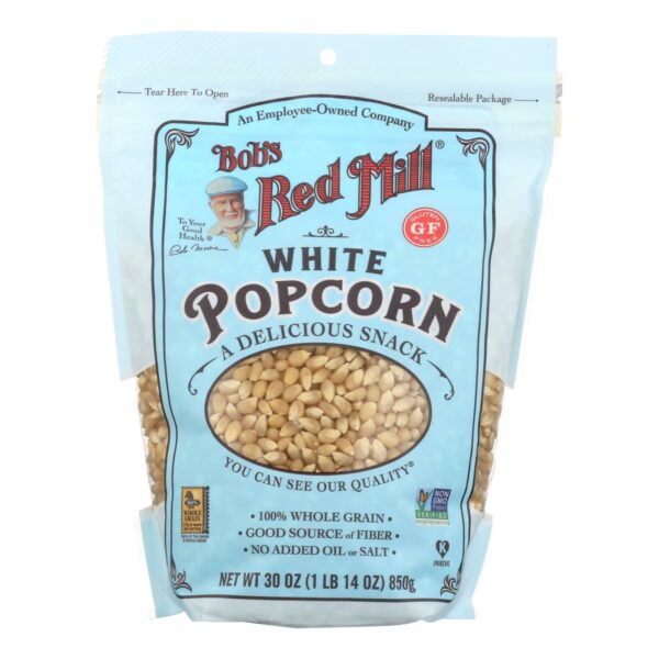 Whole Kernel Popcorn White