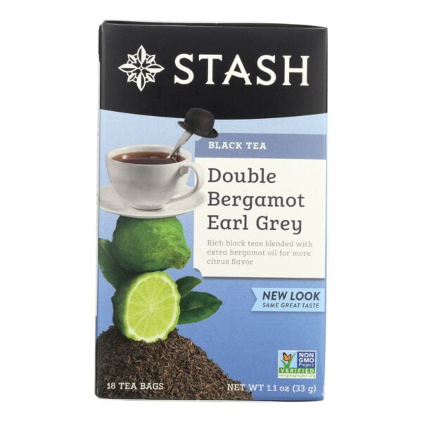 Black Tea Double Bergamot Earl Grey 18 Tea Bags