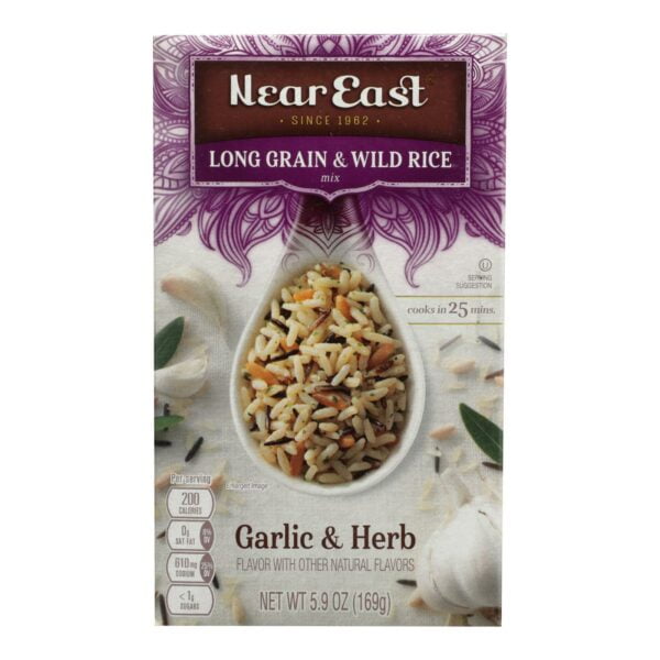 Rice Mix Long Grain Wild Garlic