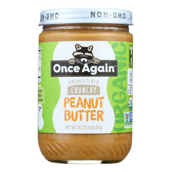 Peanut Butter Crunchy Organic