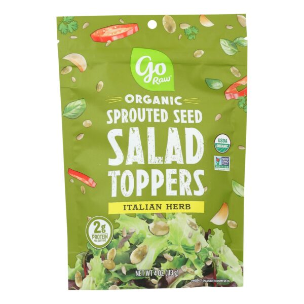 Italian Herb Sprouted Salad Toppers