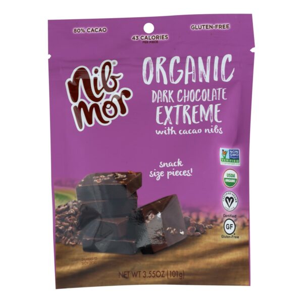 Organic 80% Cacao Extreme Dark Chocolate