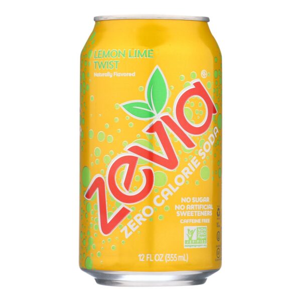 Zero Calorie Soda Lemon Lime Twist 6-12 fl oz