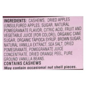Naturally Pomegranate Vanilla Flavored Cashews Glazed Mix