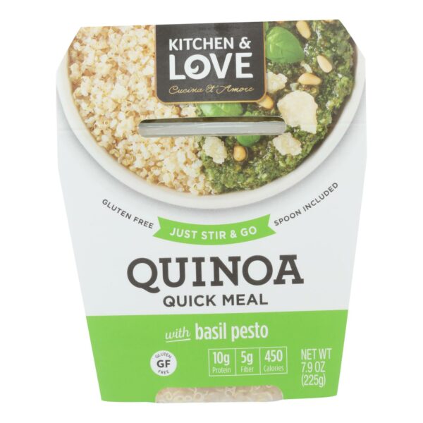 Quinoa Meal Basil Pesto