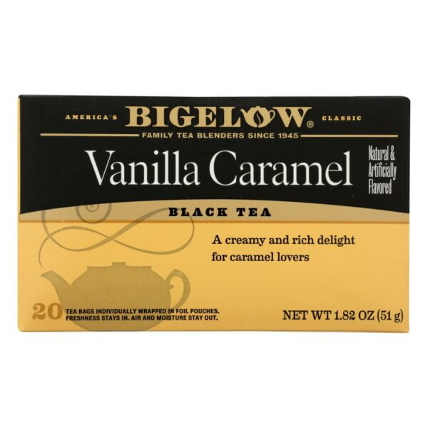 Vanilla Caramel Black Tea 20 Bags