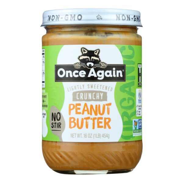 Organic American Classic Crunchy Peanut Butter