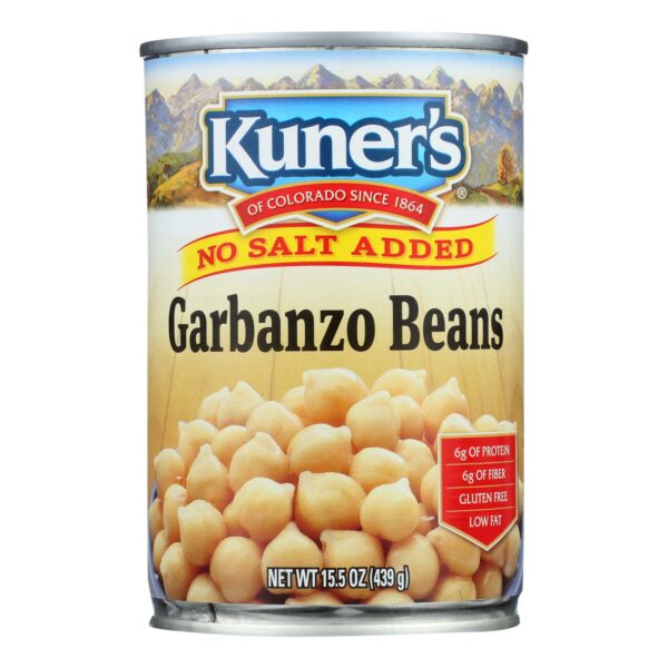 No Salt Added Garbanzo Beans