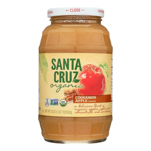 Organic Cinnamon Apple Sauce