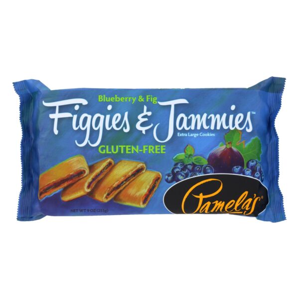 Gluten-Free Figgies & Jammies Extra Large Cookies Blueberry & Fig
