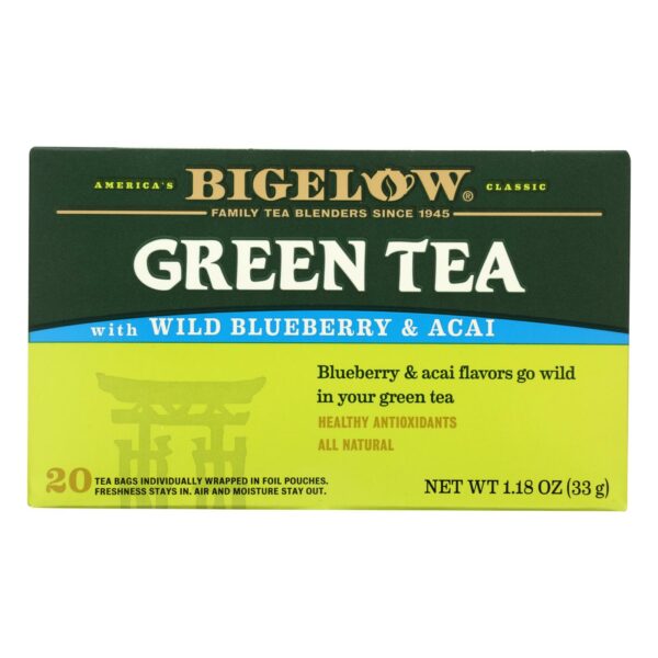 Green Tea Wild Blueberry & Acai