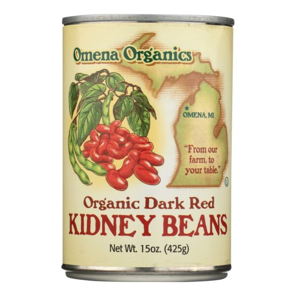 Beans Kidney Dark Red Organic