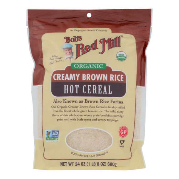 Cereal Brown Rice Hot Org