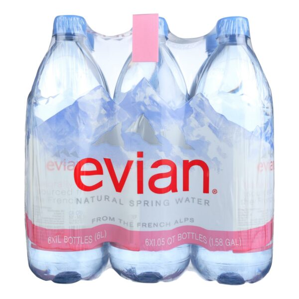 evian spring water