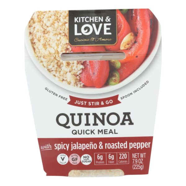 Quinoa Meal Spicy Jalapeno & Roasted Peppers